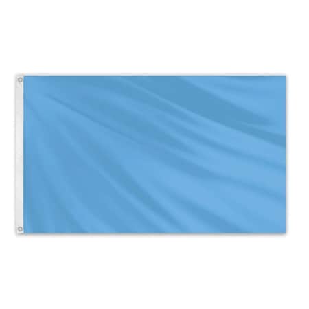 Global Flags Unlimited Solid Color Outdoor Nylon Flag 3' x 5' - UN Blue 204635